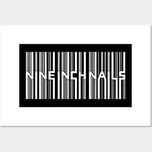 Nine Inch Nails Barcode - Light Posters and Art